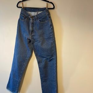 L.L. Bean flannel-lined jeans- vintage!